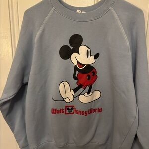 Disney Blue Mickey Mouse Sweater